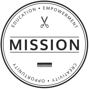 mission logo fort wayne cosmetology